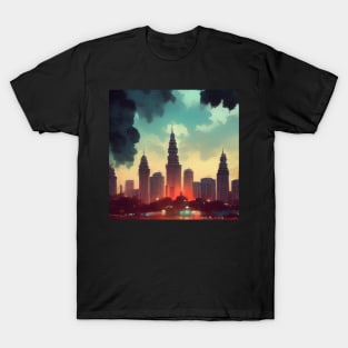 Kuala Lumpur | Comics style T-Shirt